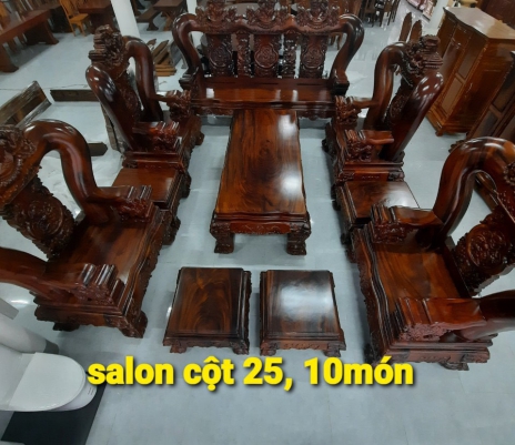 Salon cột 25, 10 món